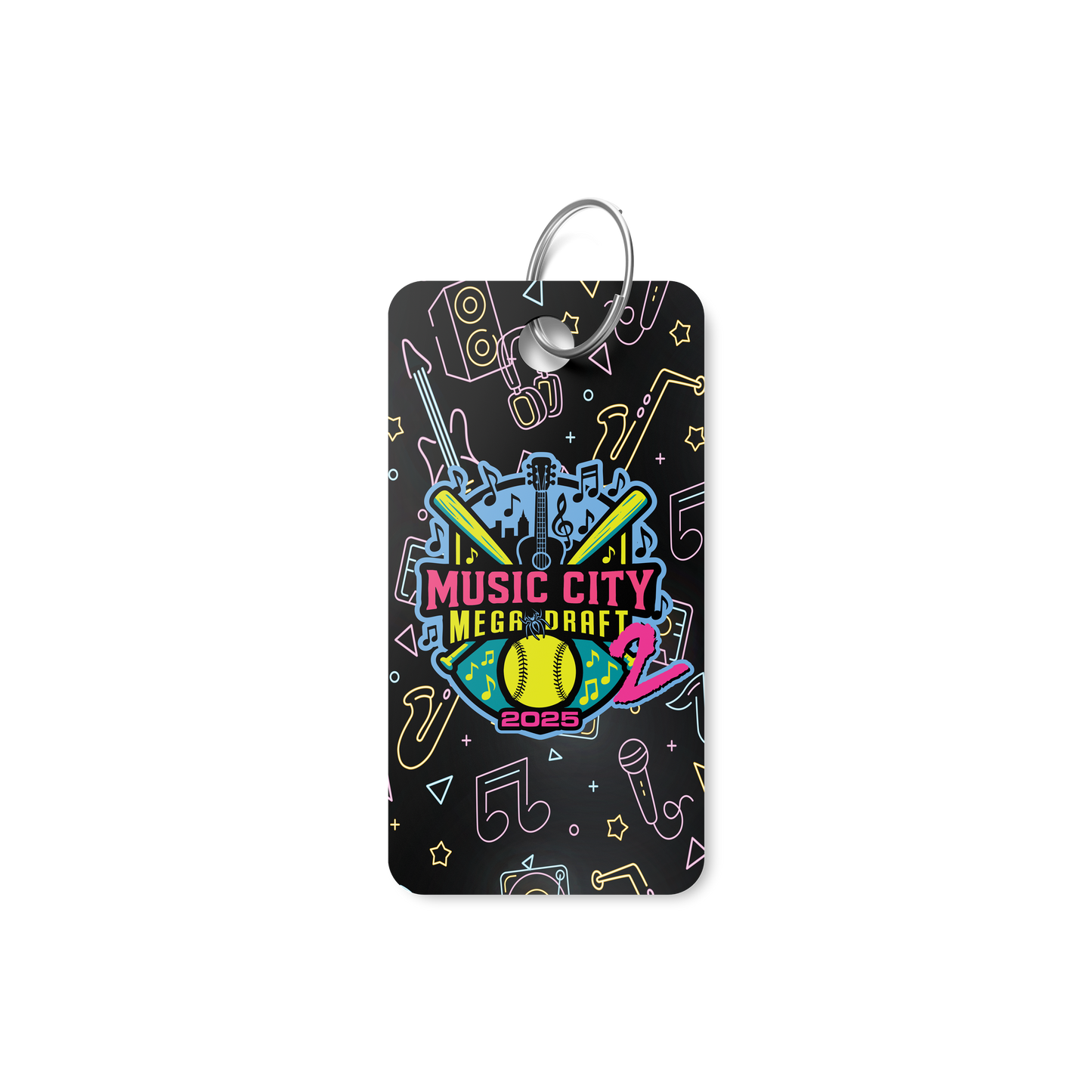 '25 Music City 2 Mega Draft - Bag Tag