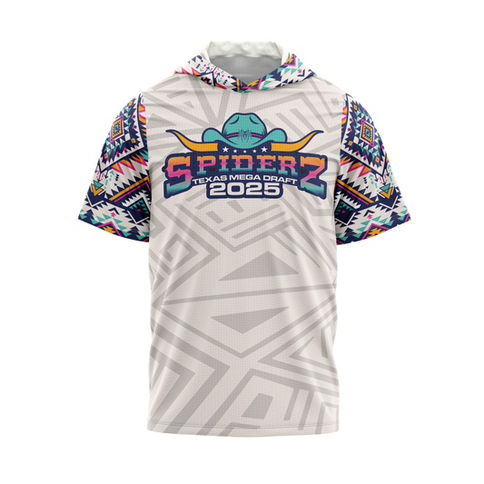 '25 Texas Mega Draft - Short Sleeve Lightweight Hoodie
