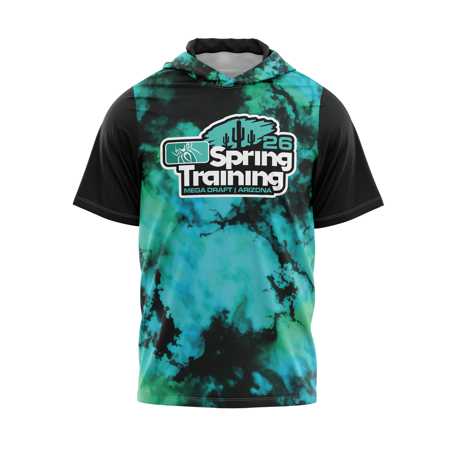 '26 Spring Training Mega Draft - Short Sleeve Lightweight Hoodie