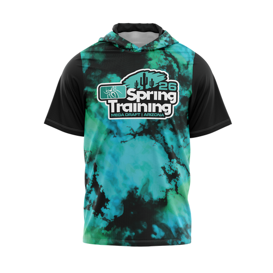 '26 Spring Training Mega Draft - Short Sleeve Lightweight Hoodie