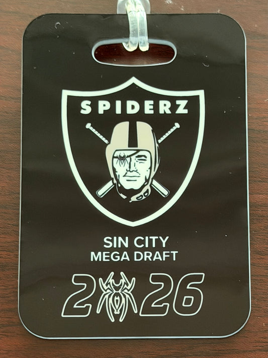 '26 Sin City "BIG" Mega Draft - Custom Bag Tag