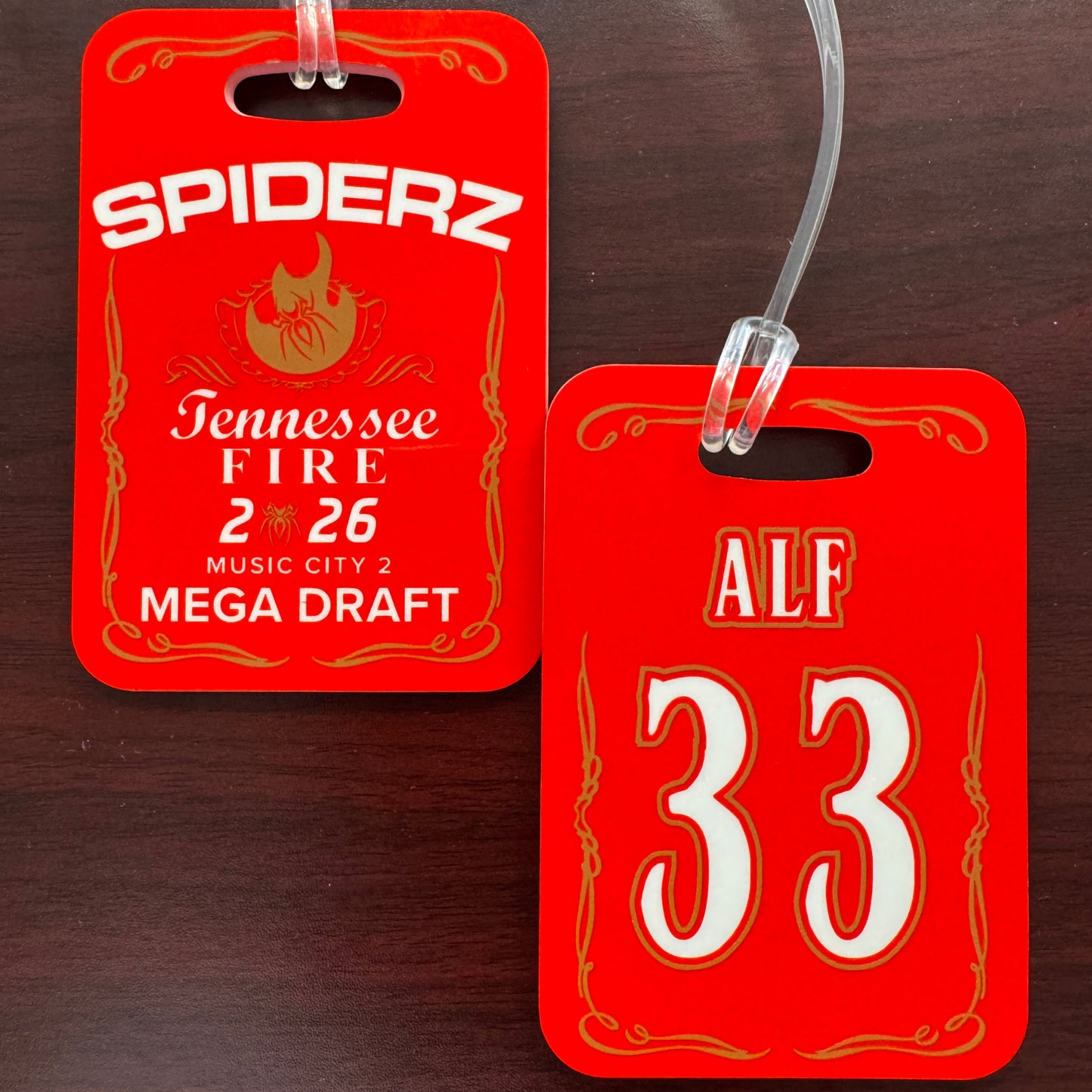 '26 Music City 2 Mega Draft - Custom Bag Tag