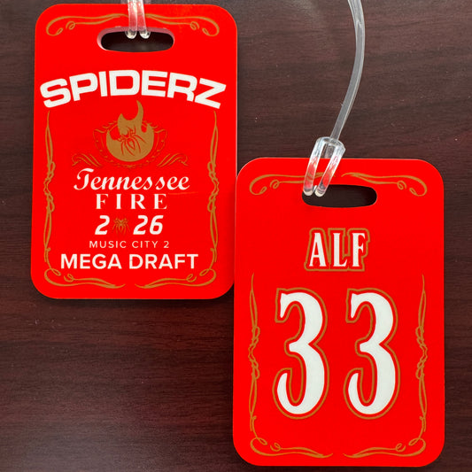 '26 Music City 2 Mega Draft - Custom Bag Tag