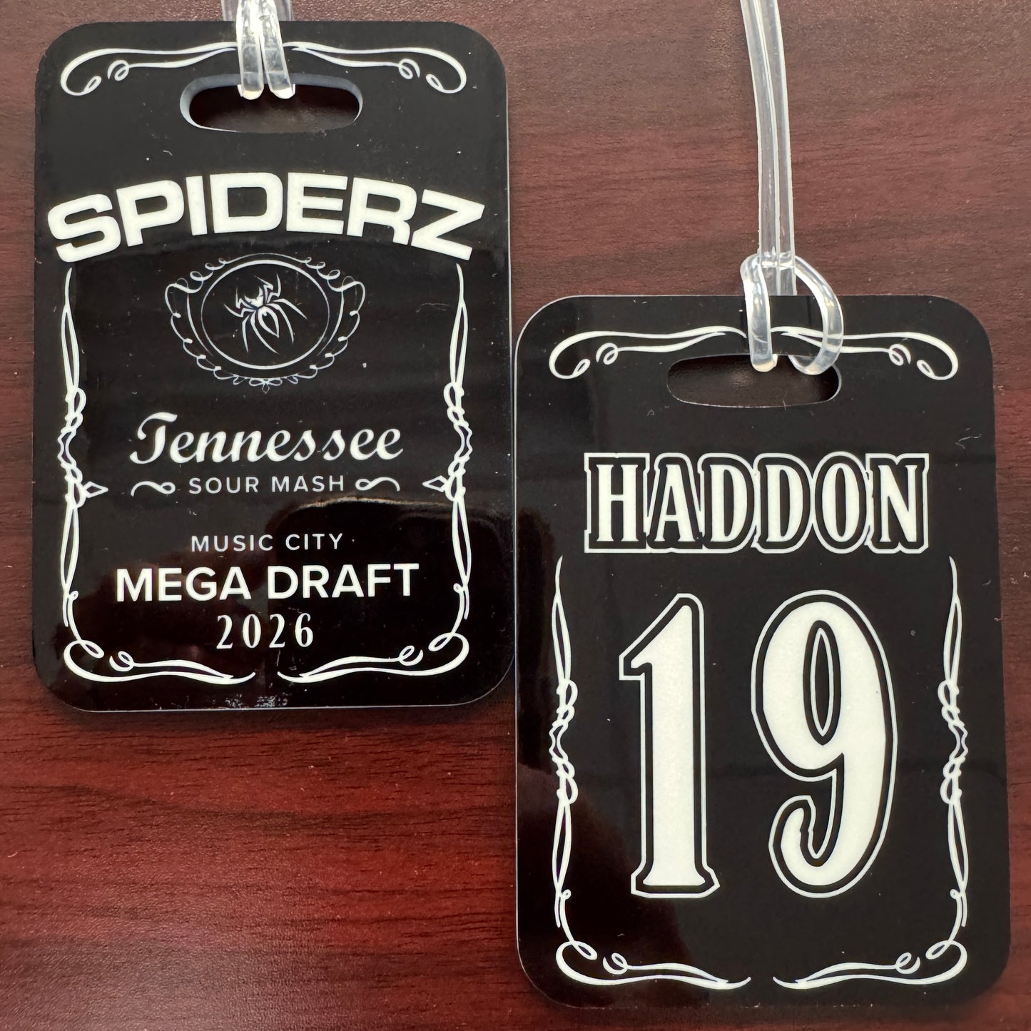 '26 Music City Mega Draft - Custom Bag Tag