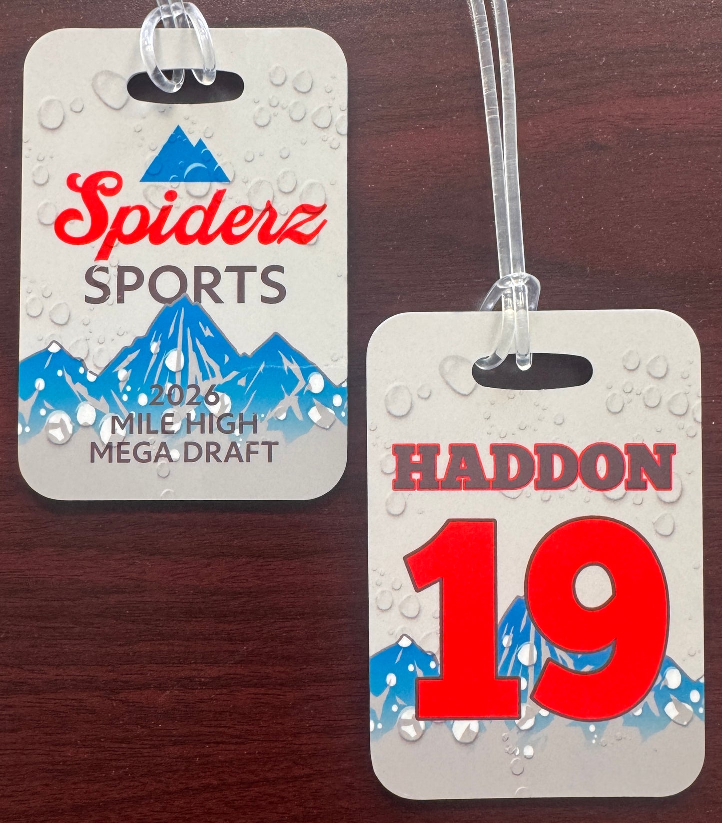'26 Mile High Mega Draft - Custom Bag Tag