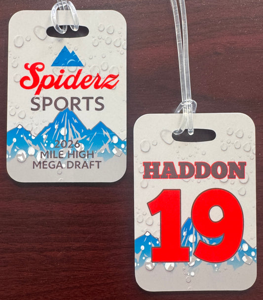 '26 Mile High Mega Draft - Custom Bag Tag