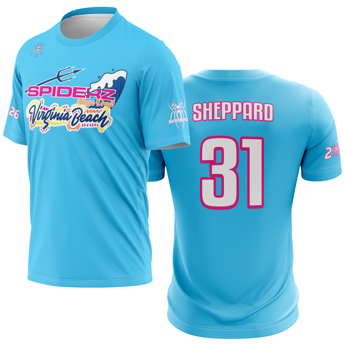 '26 Virginia Beach Mega Draft - Official Tournament/Event Jersey