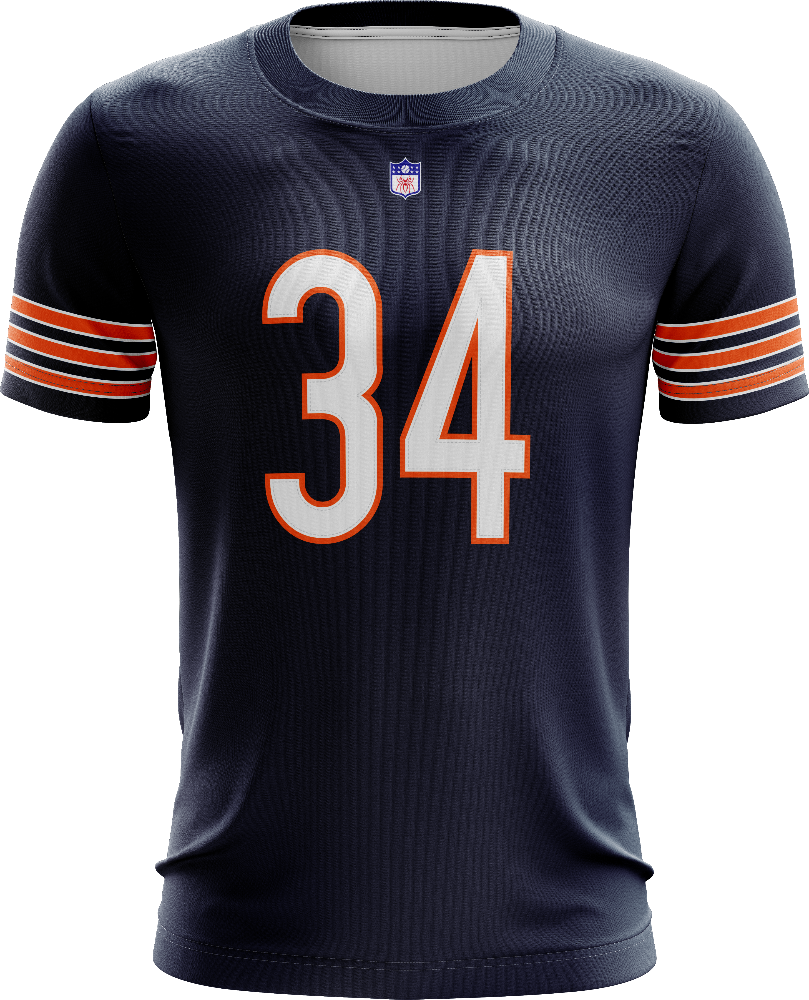'26 Windy City Mega Draft - Replacement Player Jersey (Navy/Orange/White)