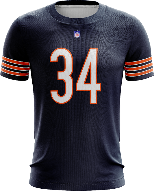 '26 Windy City Mega Draft - Replacement Player Jersey (Navy/Orange/White)